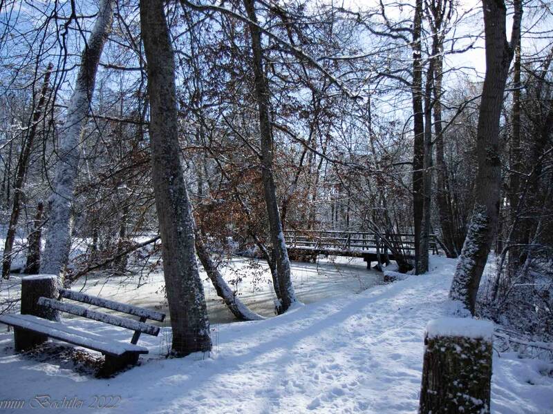 Mißmahl'sche Anlage im Winter