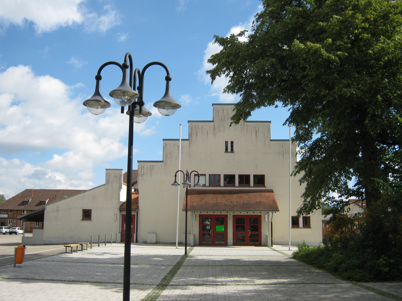 Stadthalle Frontansicht