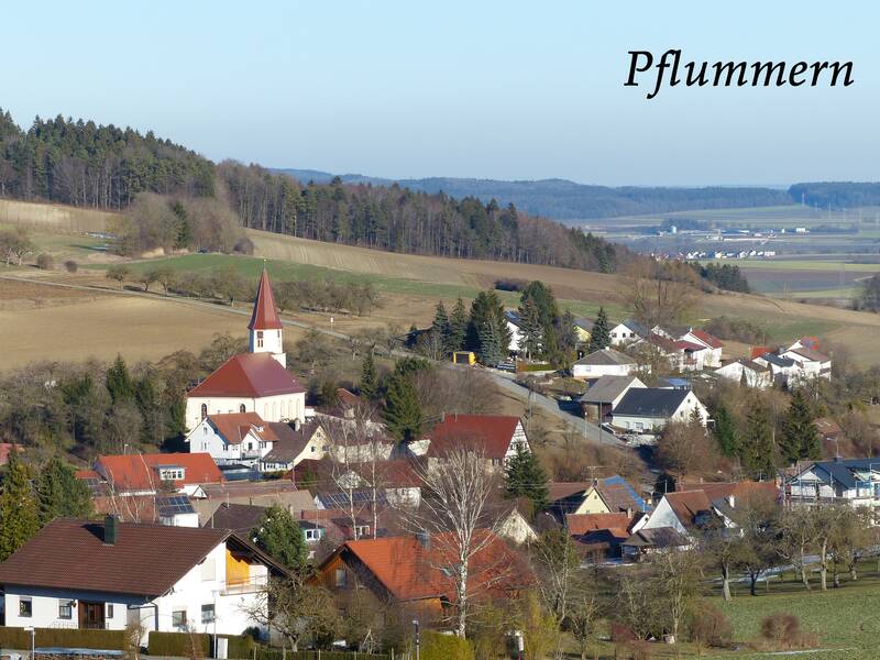 Luftaufnahme Pflummern
